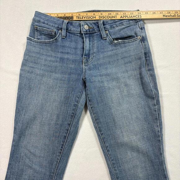 Lucky Brand Jeans Womens 6/28 Ankle Light Wash Frayed Hem Stretch Denim Casual - Picture 5 of 9